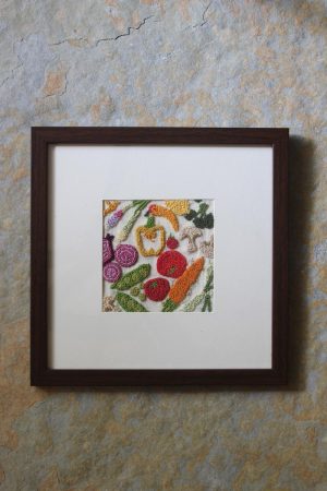Veggies in French Knots
